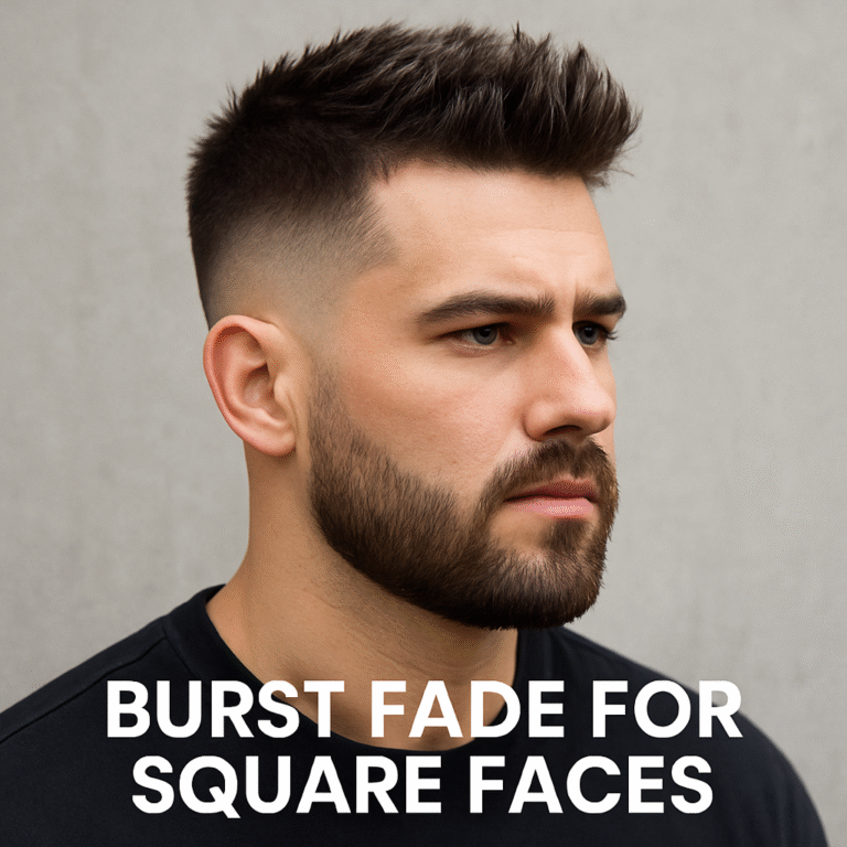 Burst Fade for Square Faces – The Ultimate Style Guide Burst fade for square faces