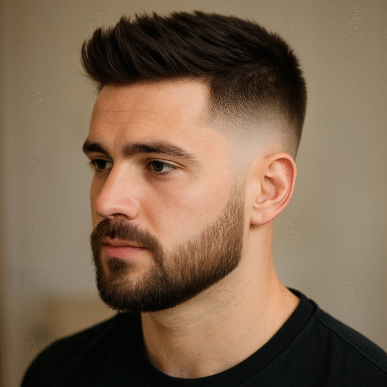 Burst Fade with Beard Trim: The Ultimate Style Guide for Men Burst fade with beard trim