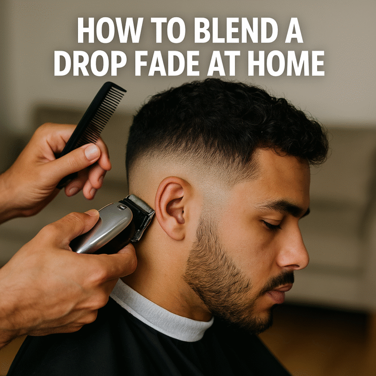 How to Blend a Drop Fade at Home | A Complete Comprehensive Guide How to blend a drop fade at home