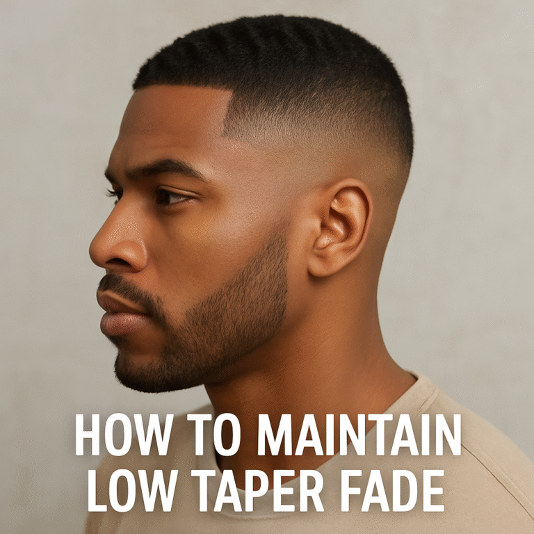 How to Maintain Low Taper Fade | A Complete Comprehensive Guide How to maintain low taper fade